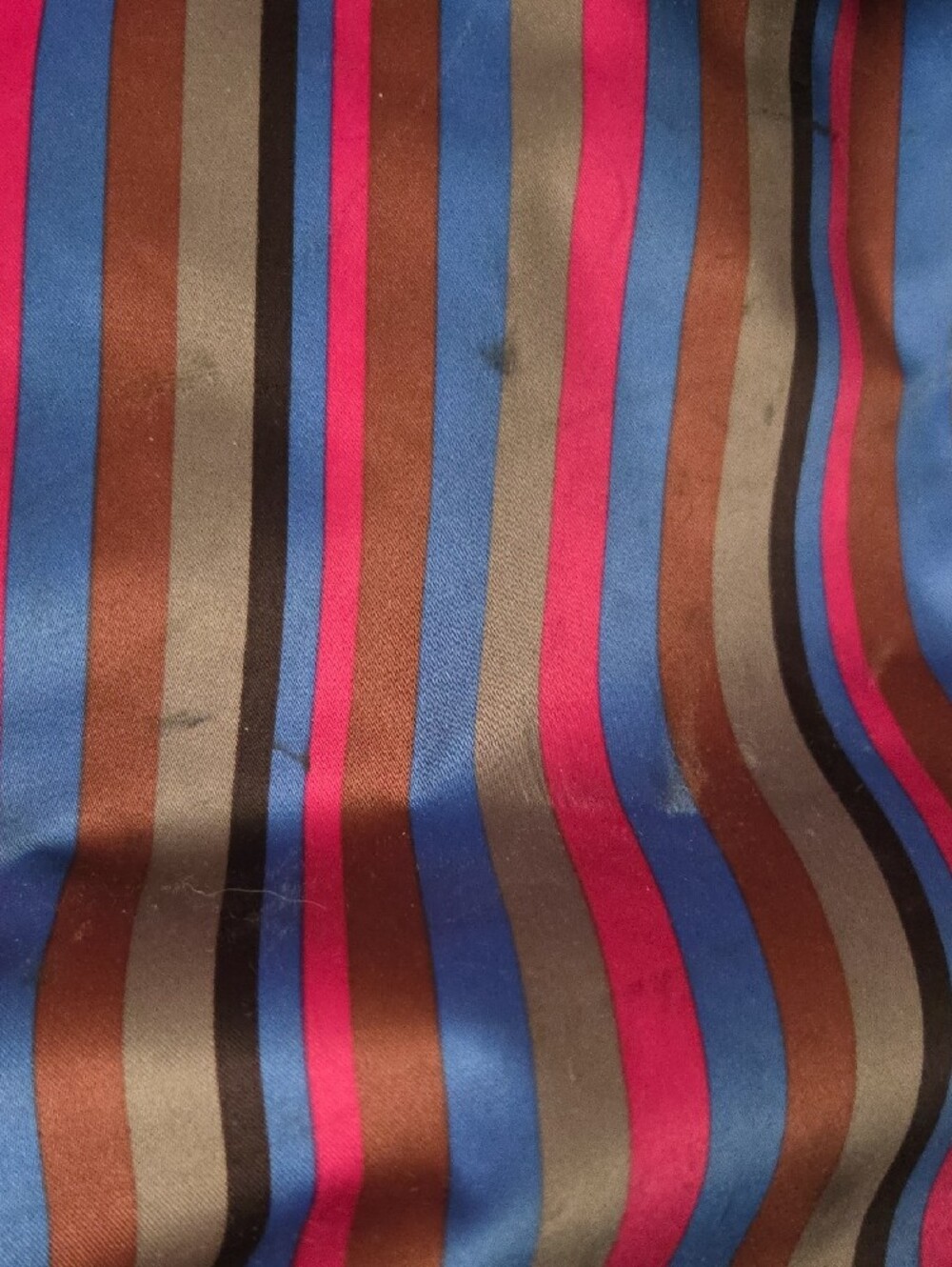 Bric's Striped Carry-On Roller Bag, Blue/Brown/Pink - Picture 3 of 7